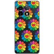 Прозрачный чехол BoxFace OnePlus 11 Hippie Flowers