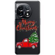 Прозрачный чехол BoxFace OnePlus 11 Holiday Car