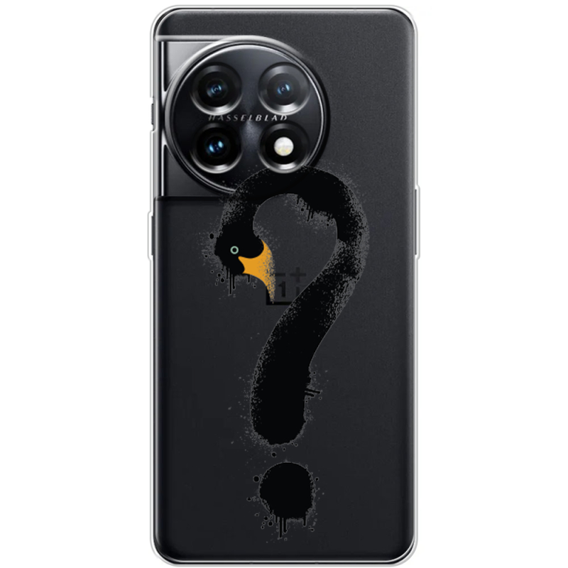 Прозрачный чехол BoxFace OnePlus 11 Swan question
