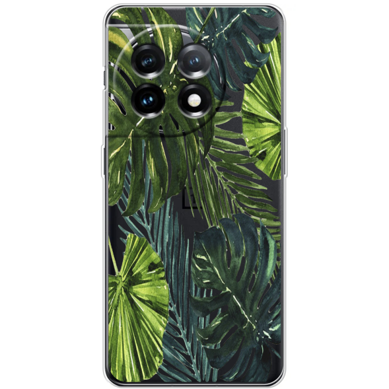 Прозрачный чехол BoxFace OnePlus 11 Palm Tree