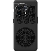 Черный чехол BoxFace OnePlus 11 Black Coffee