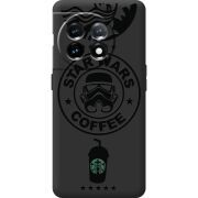 Черный чехол BoxFace OnePlus 11 Dark Coffee