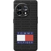 Черный чехол BoxFace OnePlus 11 Tommy Print