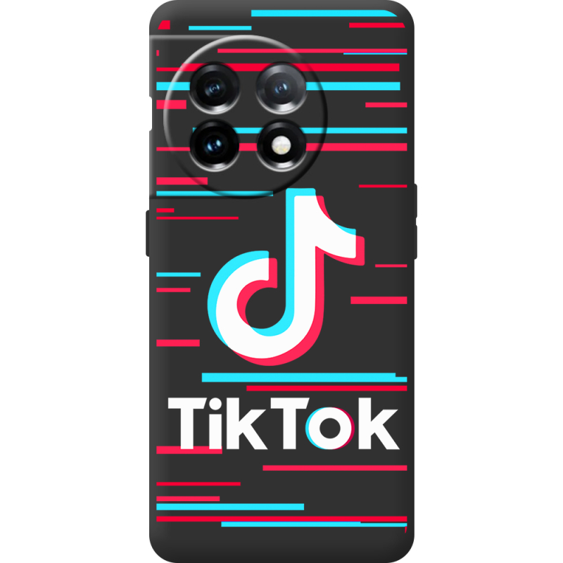 Черный чехол BoxFace OnePlus 11 Tik Tok