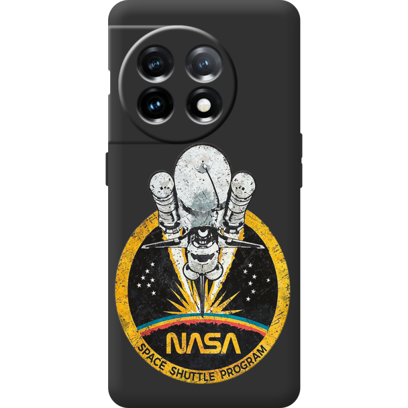 Черный чехол BoxFace OnePlus 11 NASA Spaceship