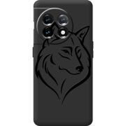 Черный чехол BoxFace OnePlus 11 Wolf