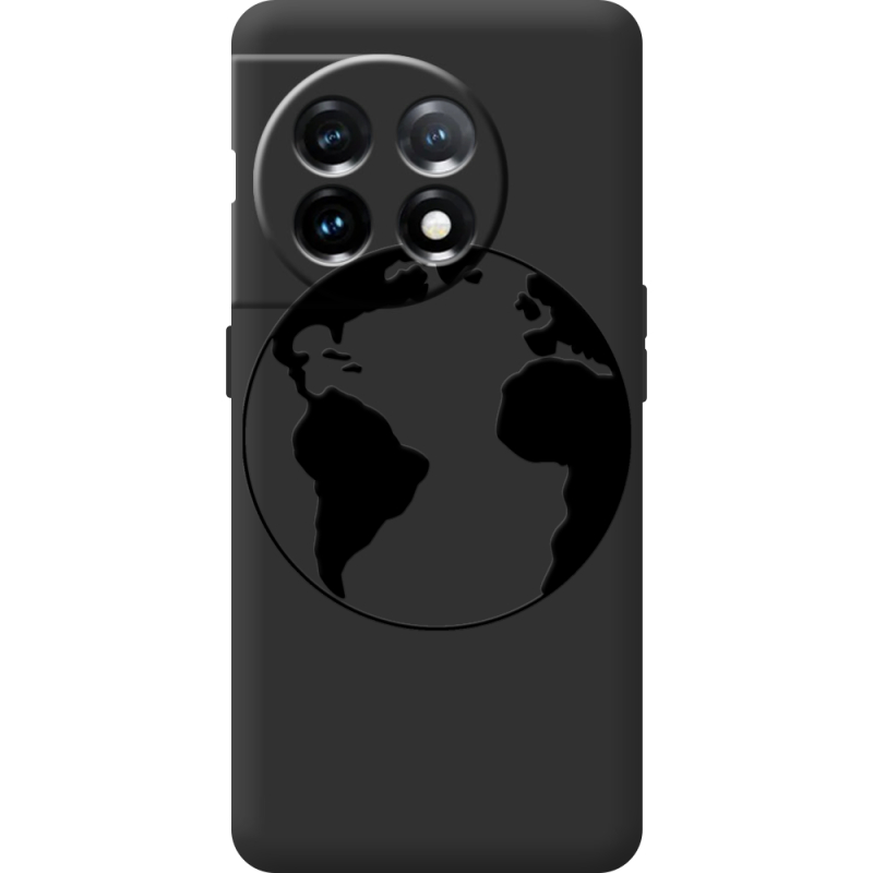 Черный чехол BoxFace OnePlus 11 Earth