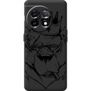 Черный чехол BoxFace OnePlus 11 Bear King