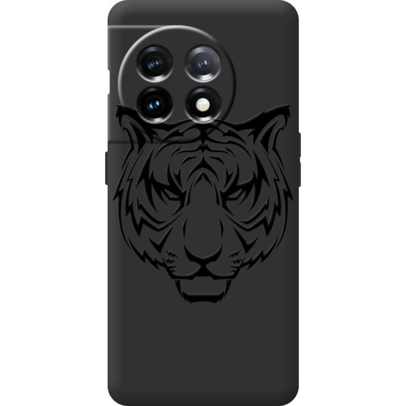 Черный чехол BoxFace OnePlus 11 Tiger