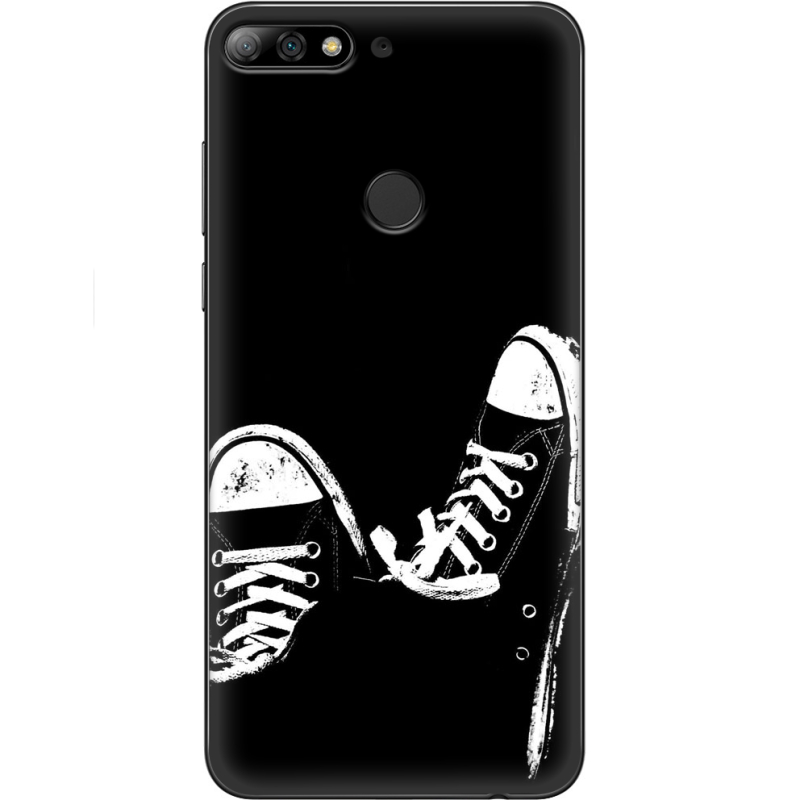 Чехол Uprint Huawei Y7 Prime 2018 / Honor 7C Pro Black Sneakers