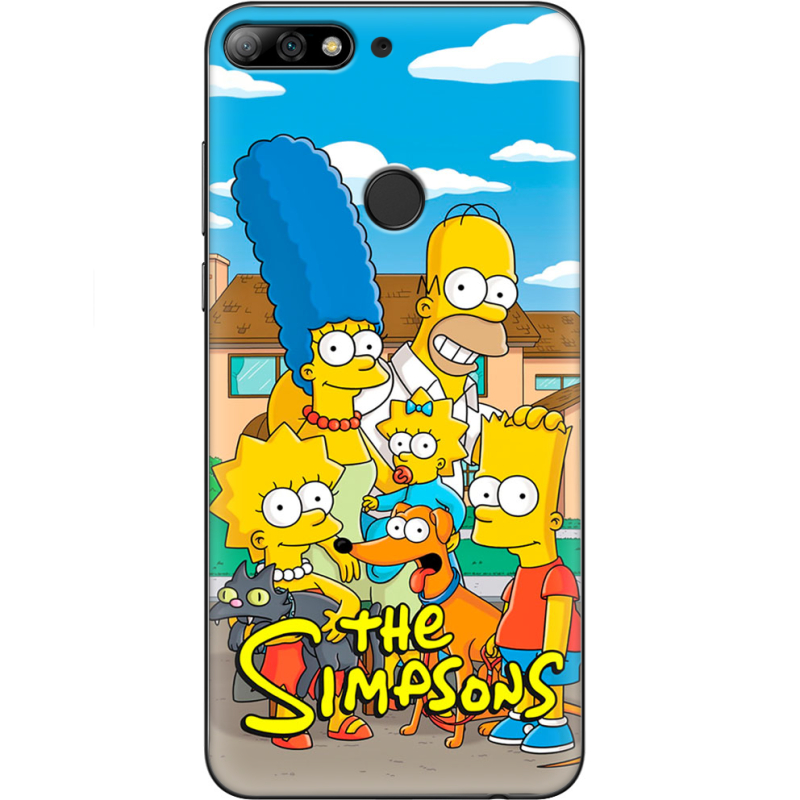 Чехол Uprint Huawei Y7 Prime 2018 / Honor 7C Pro The Simpsons