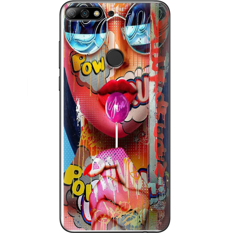 Чехол Uprint Huawei Y7 Prime 2018 / Honor 7C Pro Colorful Girl