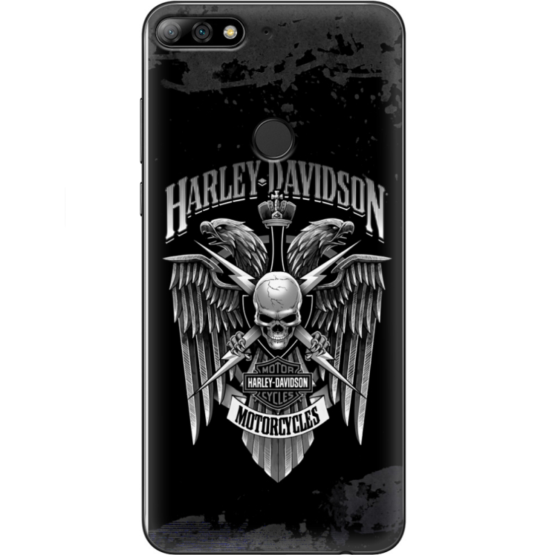 Чехол Uprint Huawei Y7 Prime 2018 / Honor 7C Pro Harley Davidson