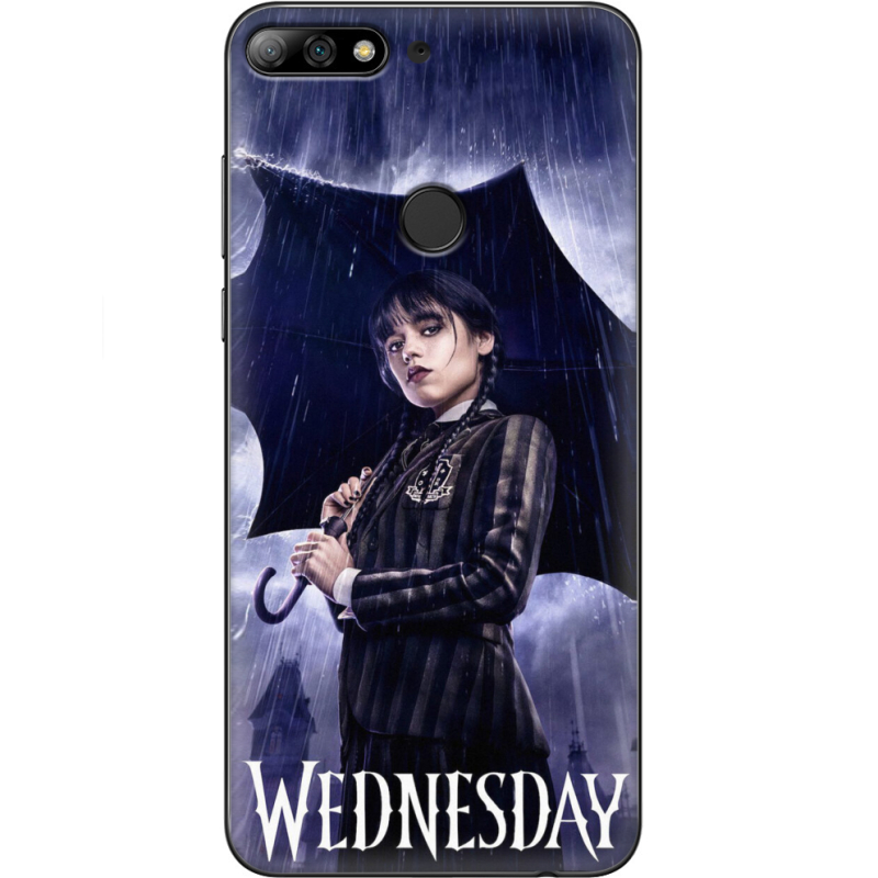 Чехол Uprint Huawei Y7 Prime 2018 / Honor 7C Pro Wednesday Addams