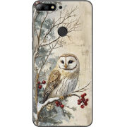 Чехол Uprint Huawei Y7 Prime 2018 / Honor 7C Pro Christmas Owl