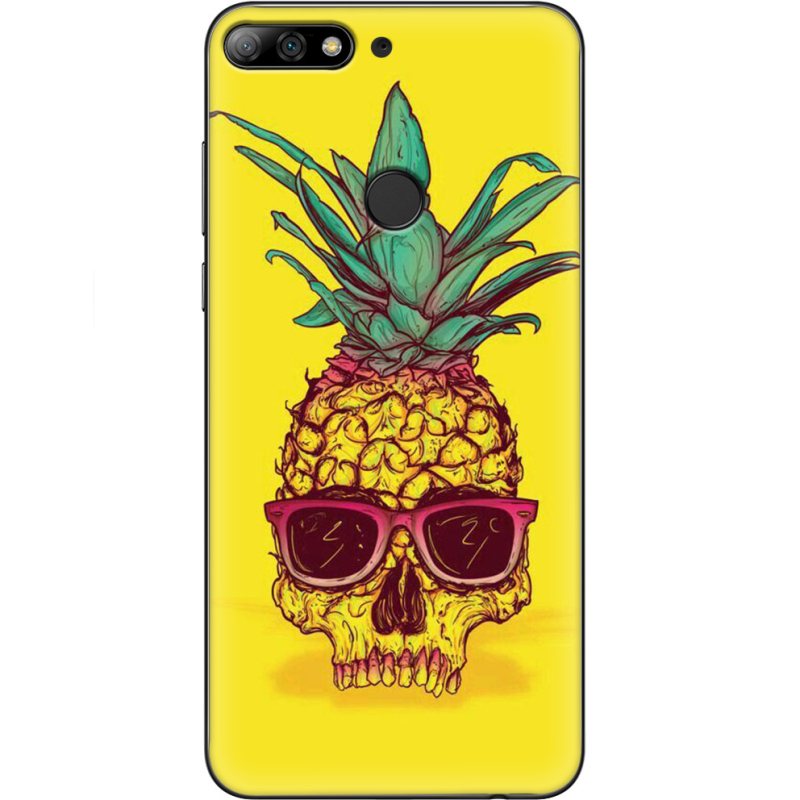 Чехол Uprint Huawei Y7 Prime 2018 / Honor 7C Pro Pineapple Skull