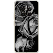 Чохол BoxFace Realme 13 4G Black and White Roses