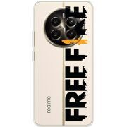 Прозорий чохол BoxFace Realme 13 4G Free Fire Black Logo