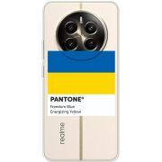 Прозорий чохол BoxFace Realme 13 4G Pantone вільний синій