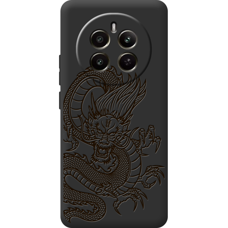 Чорний чохол BoxFace Realme 13 4G Chinese Dragon