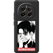 Чорний чохол BoxFace Realme 13 4G Attack On Titan - Ackerman