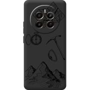 Чорний чохол BoxFace Realme 13 4G Mountains