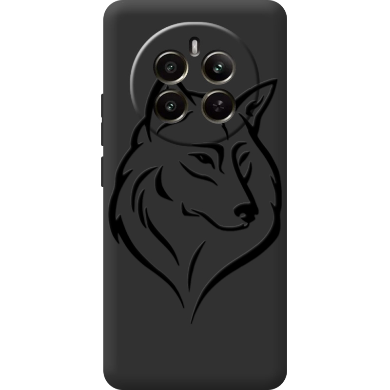 Чорний чохол BoxFace Realme 13 4G Wolf