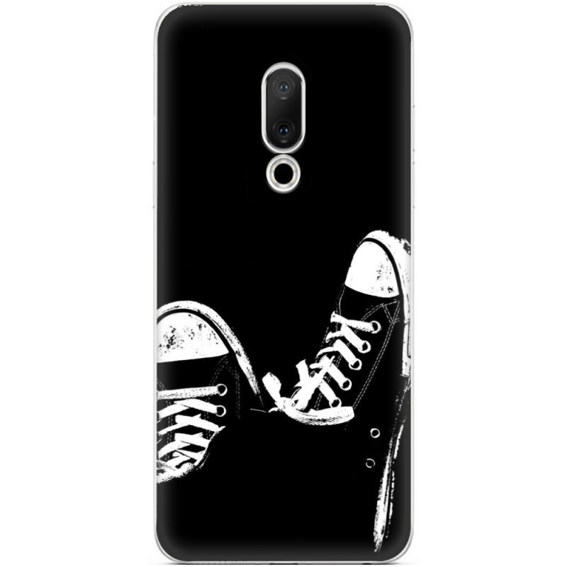 Чехол Uprint Meizu 15 Black Sneakers