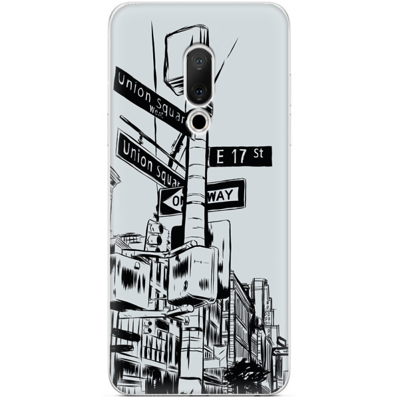Чехол Uprint Meizu 15 17 Street
