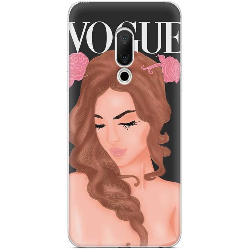 Чехол Uprint Meizu 15 Fashion Girl