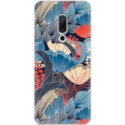 Чехол Uprint Meizu 15 Blue Herb