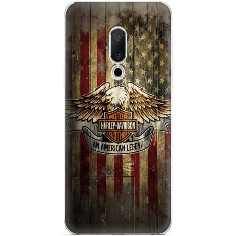 Чехол Uprint Meizu 15 Harley An American Legend