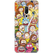 Чехол Uprint Meizu 15 Rick and Morty