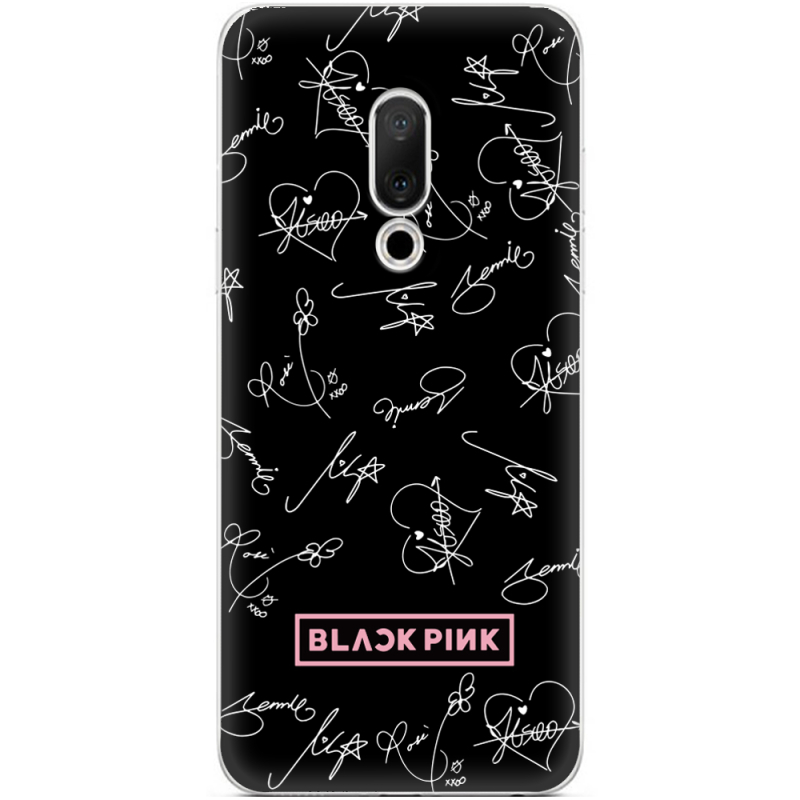 Чехол Uprint Meizu 15 Blackpink автограф