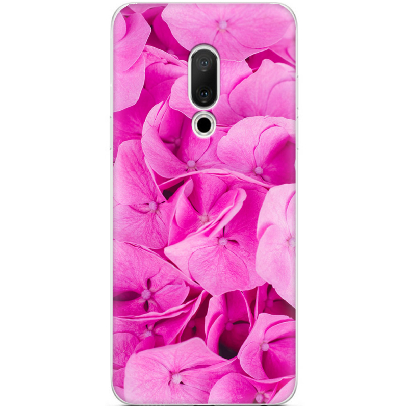Чехол Uprint Meizu 15 Pink Flowers