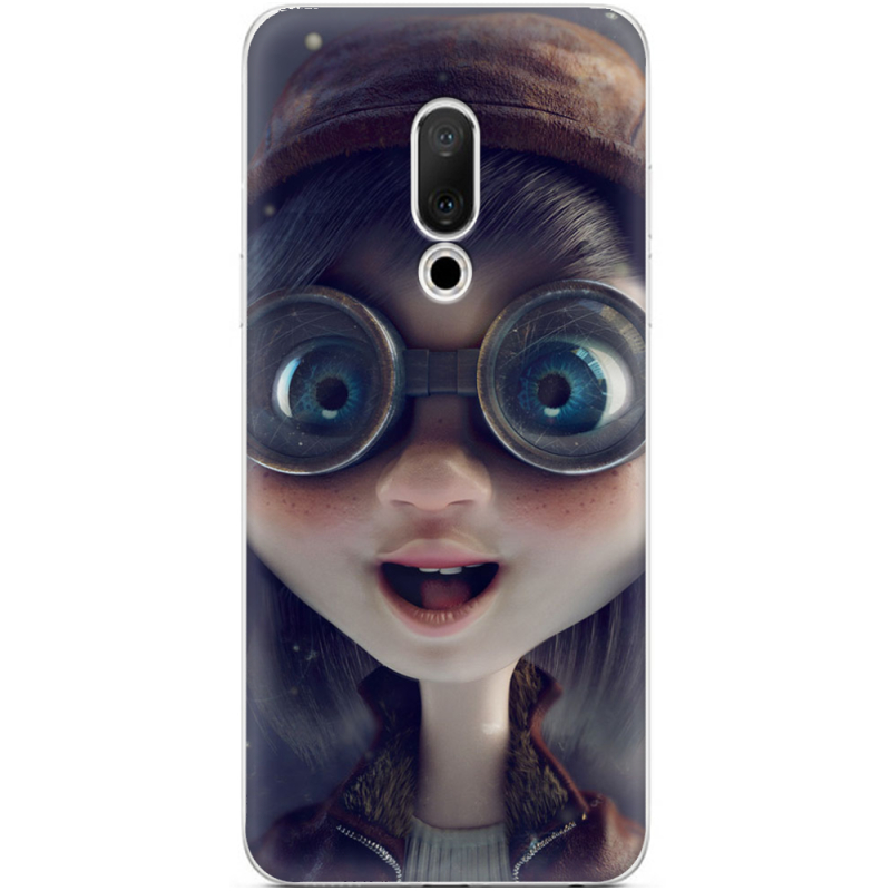 Чехол Uprint Meizu 15 Blue Eyes