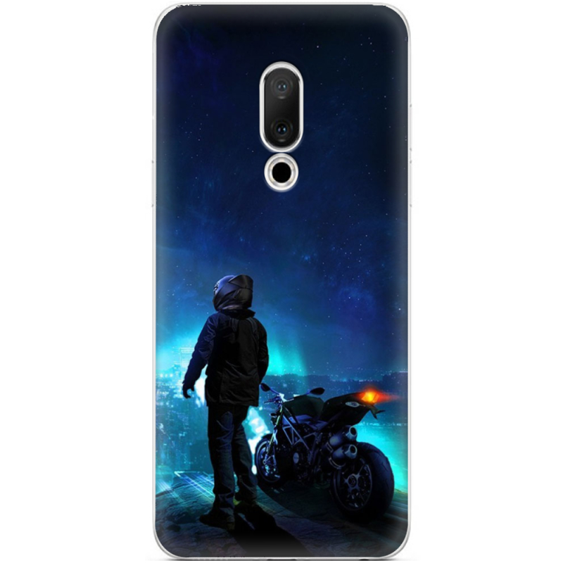 Чехол Uprint Meizu 15 Motorcyclist