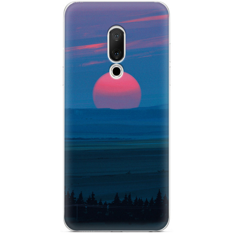 Чехол Uprint Meizu 15 Cold Red Light