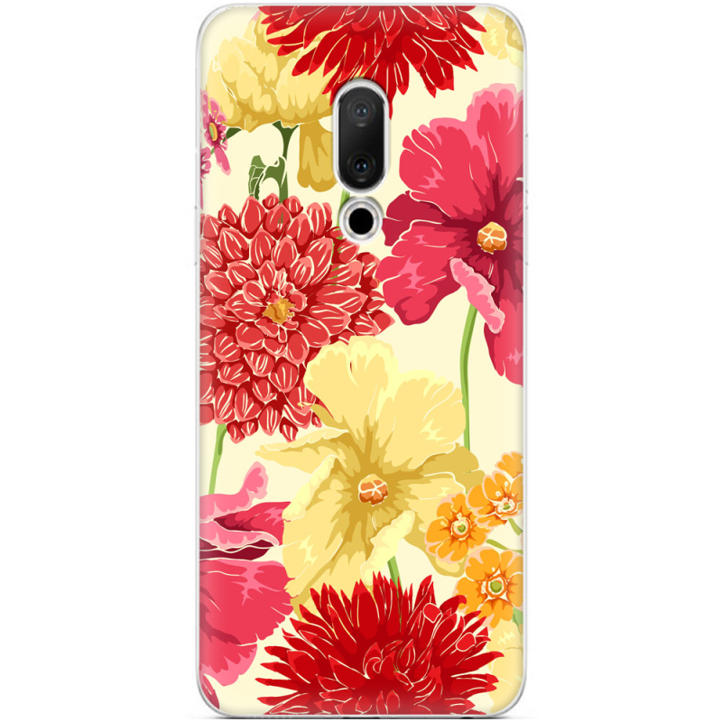 Чехол Uprint Meizu 15 Flower Bed