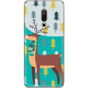 Чехол Uprint Meizu 15 Plus Foresty Deer