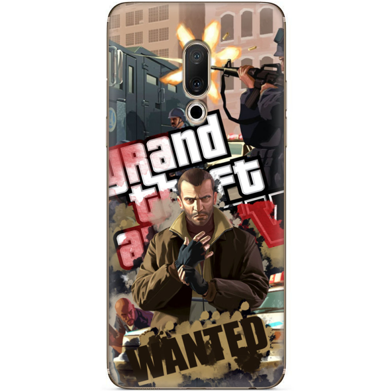 Чехол Uprint Meizu 15 Plus GTA 4