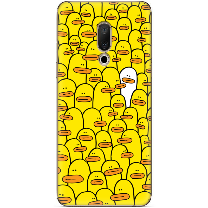 Чехол Uprint Meizu 15 Plus Yellow Ducklings