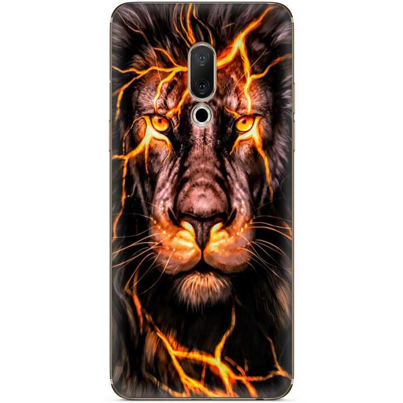 Чехол Uprint Meizu 15 Plus Fire Lion