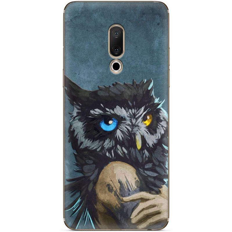 Чехол Uprint Meizu 15 Plus Owl Woman