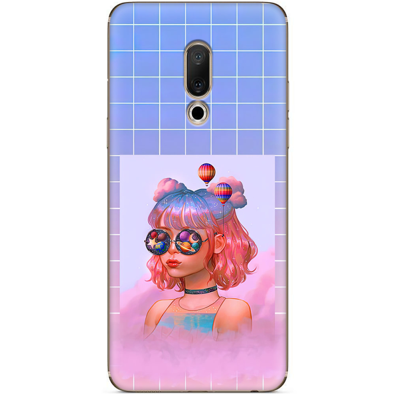 Чехол Uprint Meizu 15 Plus Girl in the Clouds