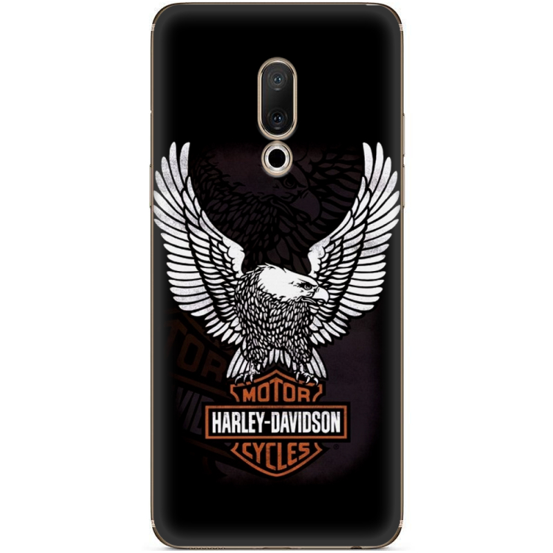 Чехол Uprint Meizu 15 Plus Harley Davidson and eagle