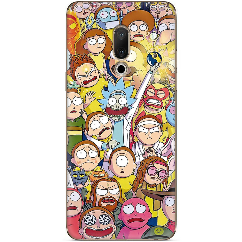 Чехол Uprint Meizu 15 Plus Rick and Morty