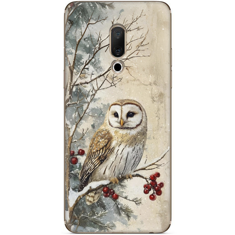 Чехол Uprint Meizu 15 Plus Christmas Owl