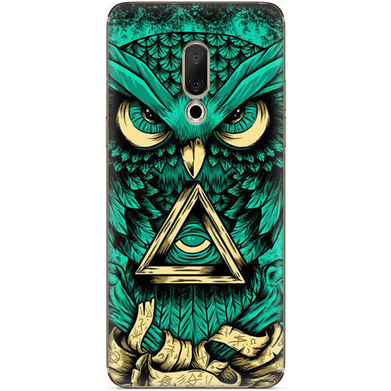 Чехол Uprint Meizu 15 Plus Masonic Owl