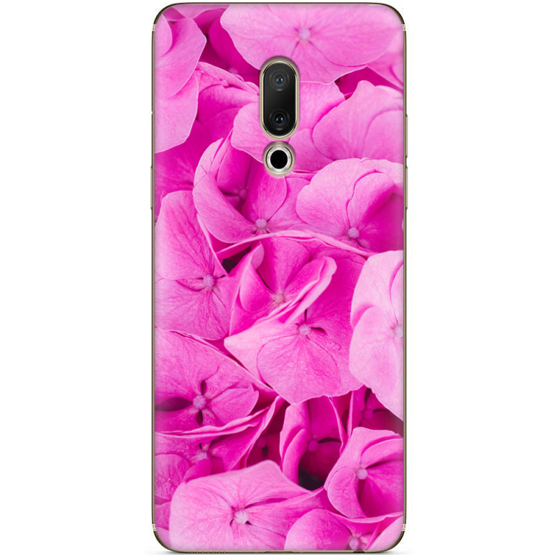 Чехол Uprint Meizu 15 Plus Pink Flowers